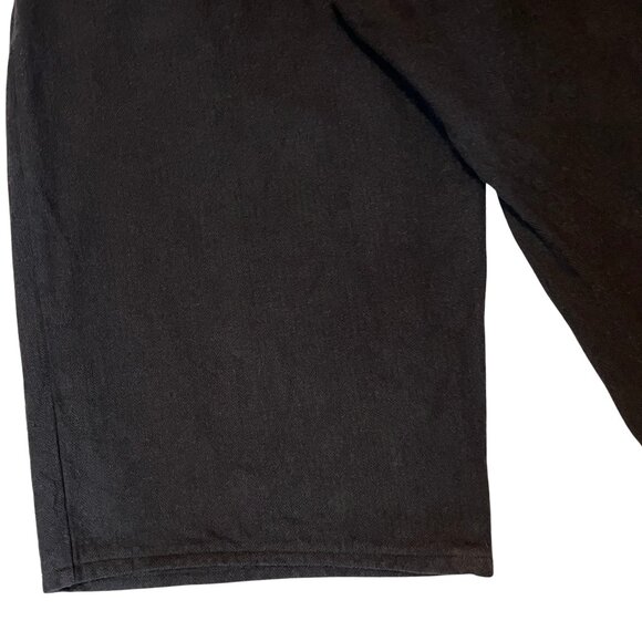 Handmade Cotton Flannel Trousers • Charcoal • US 4 - Picture 8 of 11